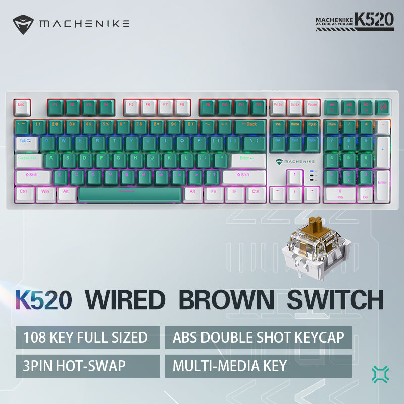 K520 Wired Mechanical Keyboard