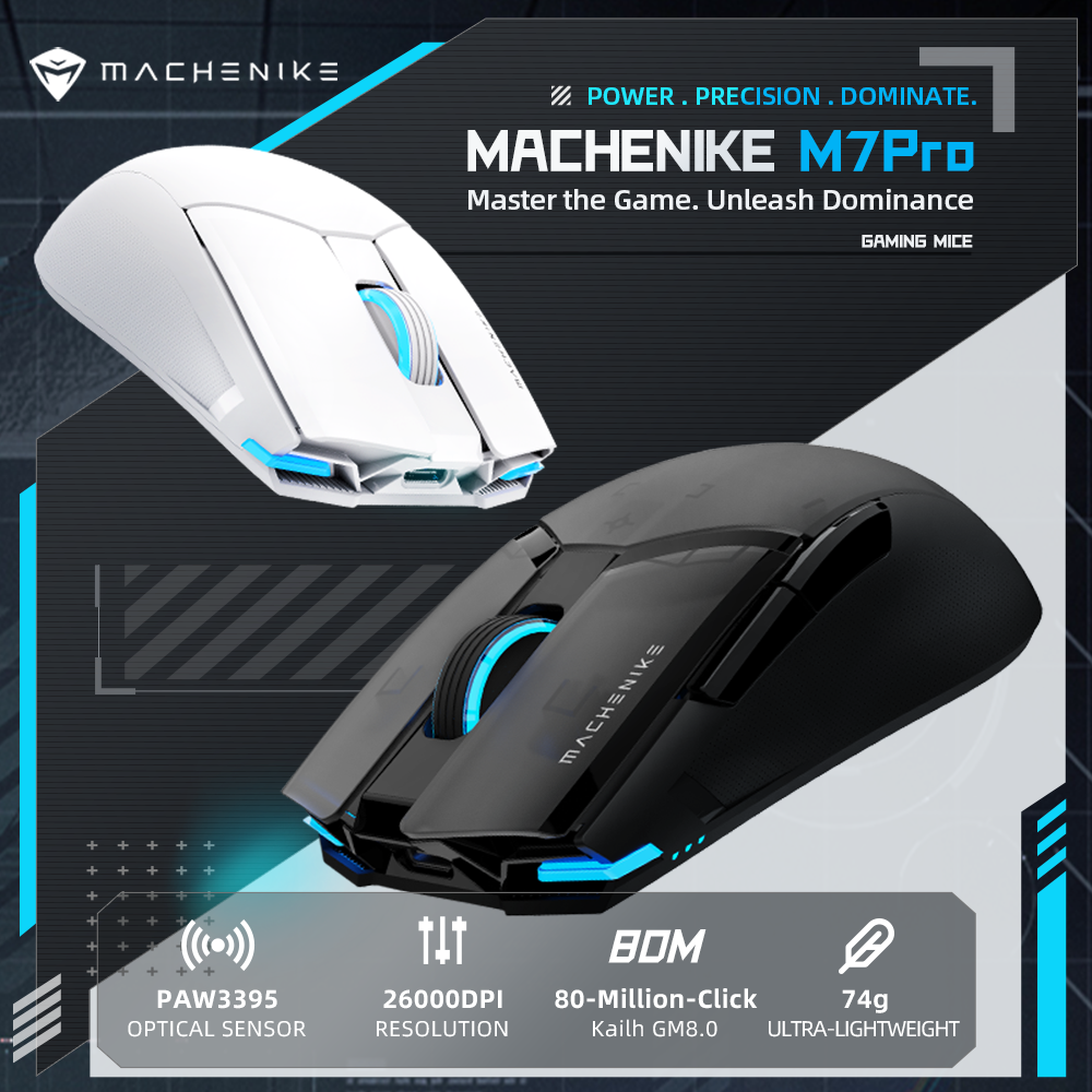 Machenike M7 Pro Wireless Gaming Mouse Machenike Official Store