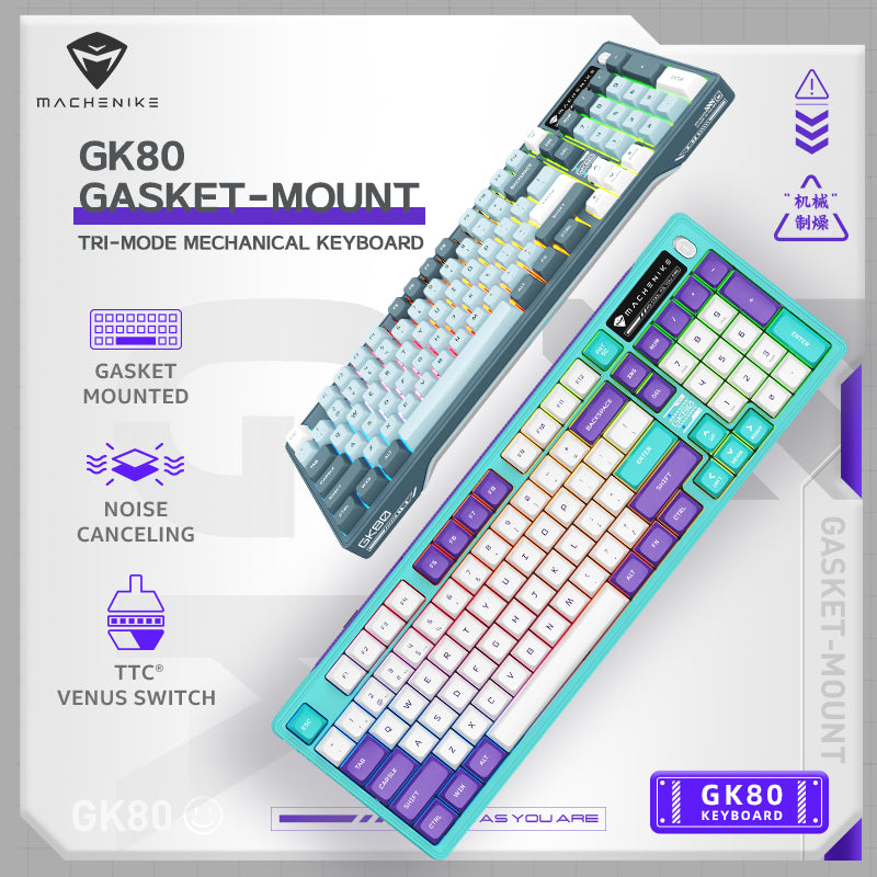 Machenike | Teclado mecânico da junta GK80