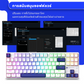 K500B-B87 Wired Mechanical Keyboard - Thai Version