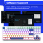 K500B-B87 Wired Mechanical Keyboard