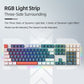 K500E-B108 Wired Mechanical Keyboard