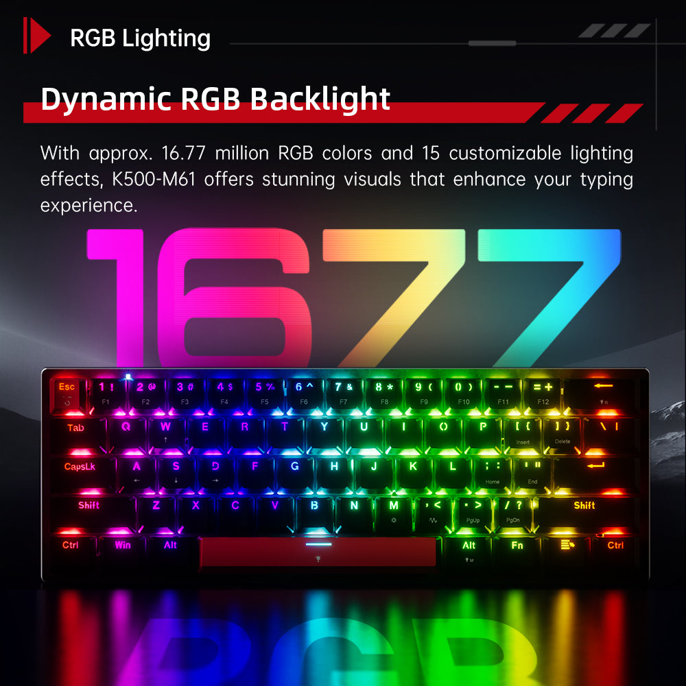 K500-M61 Magnetic Switch Keyboard