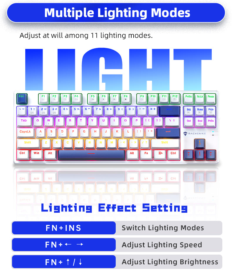 Machenike | K500B-B87 Wired Mechanical Keyboard – Machenike Official Store