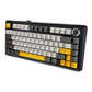MACHENIKE KG75 mechanical keyboard right angle view