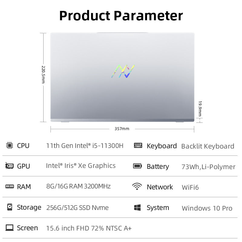 Machenike | Machcreator E Gen 11 Intel (15.6”) Laptop – Machenike ...