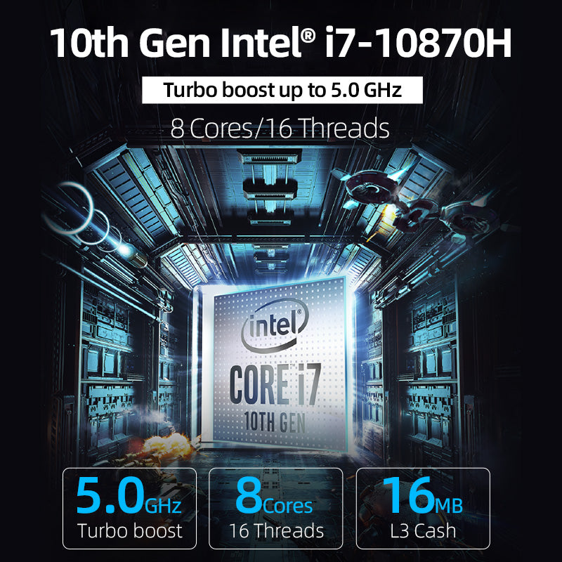 Machenike T58 Gen 10 Intel (15.6”) Gaming Laptop