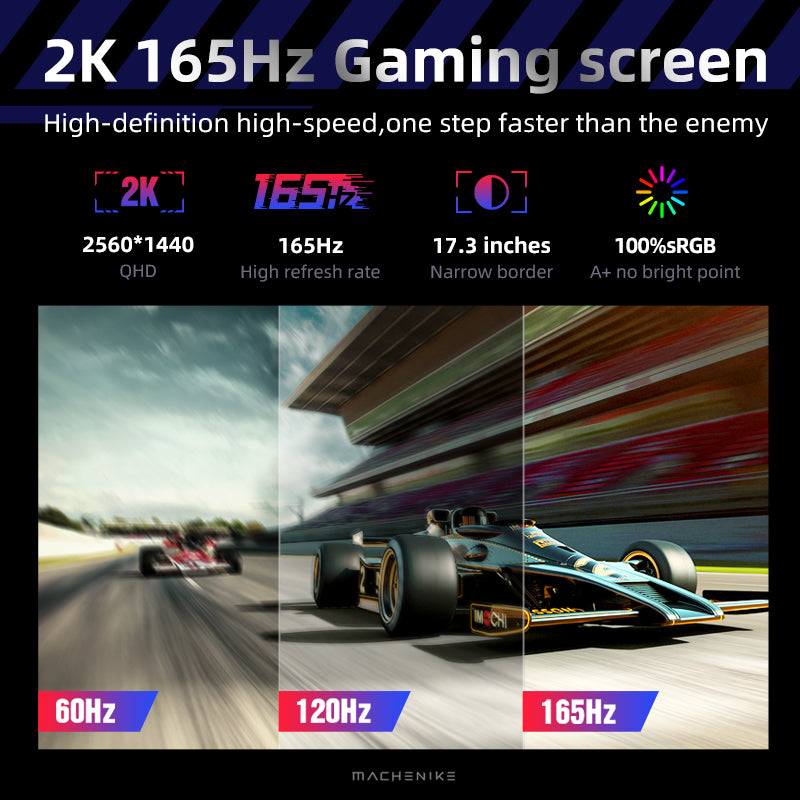 MACHENIKE F117-7Plus / L17 Gen 11 Intel (17.3 ") Laptop ng Gaming