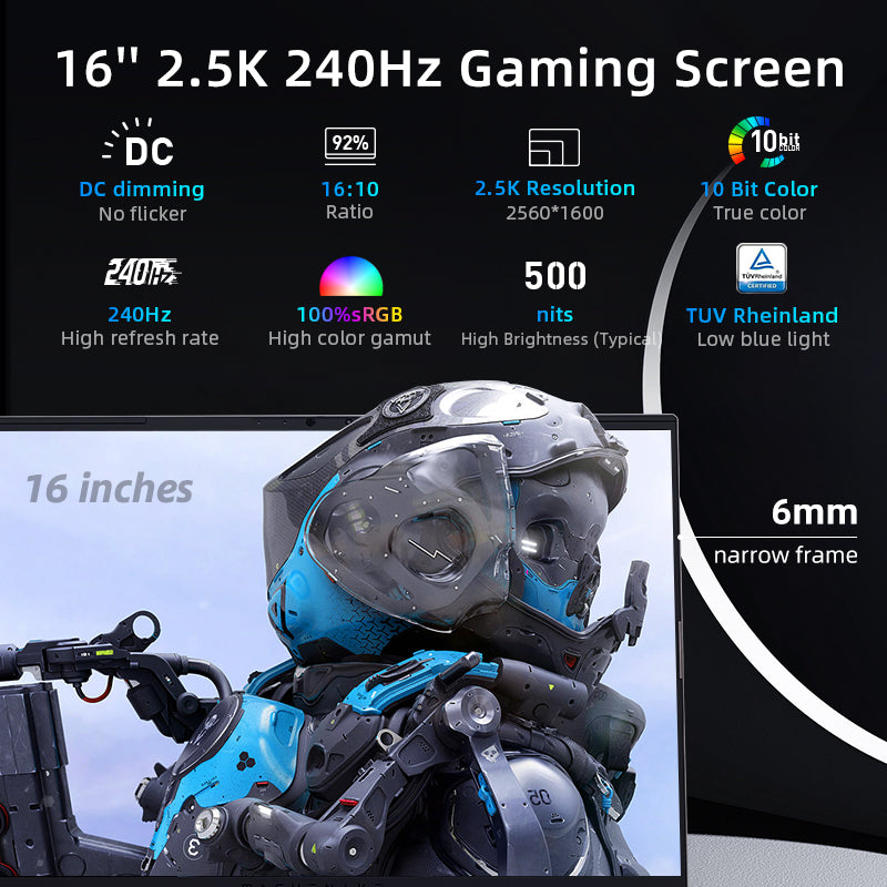 Machenike L16 Pro Gen 13 Intel (16 ”) игровой ноутбук