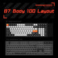 K600 Двойная механическая клавиатура K600